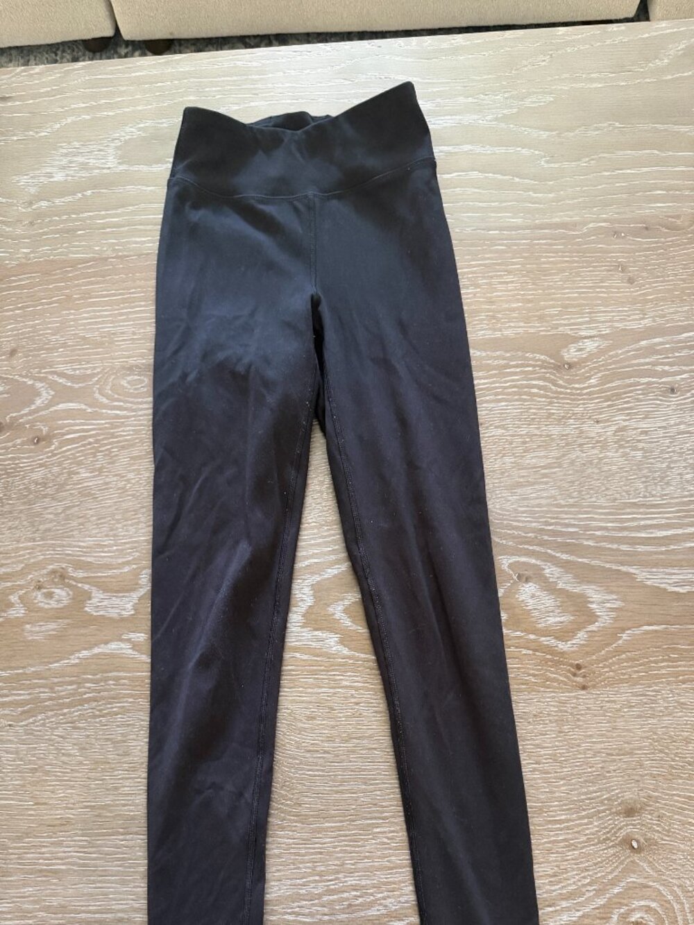 Girls 90 Degree by Reflex black leggings pants elastic waist size Medium 10